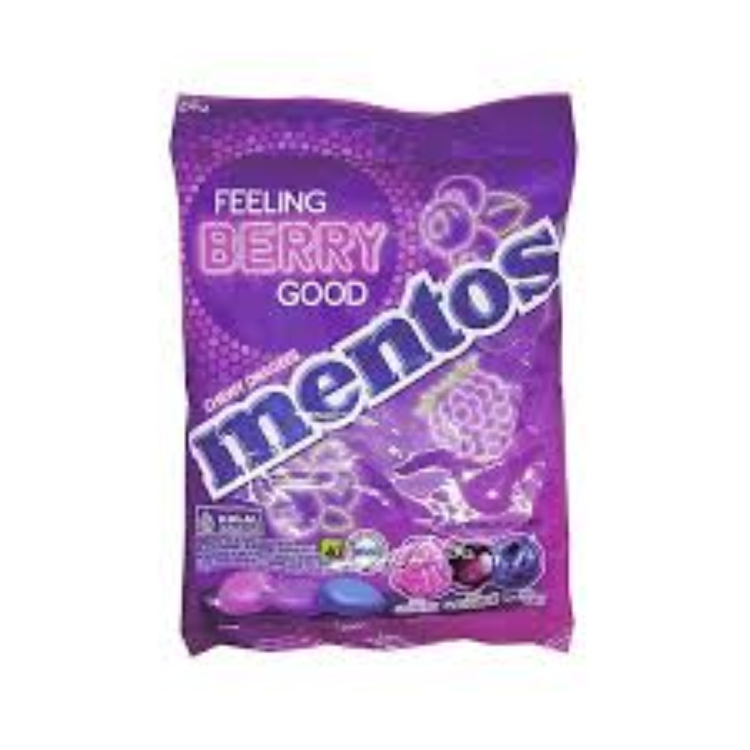 MENTOS BERRY GOOD BAG 121.5G